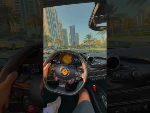 "Ultimate Dream Drive: Experiencing the Ferrari Rush in Dubai"
