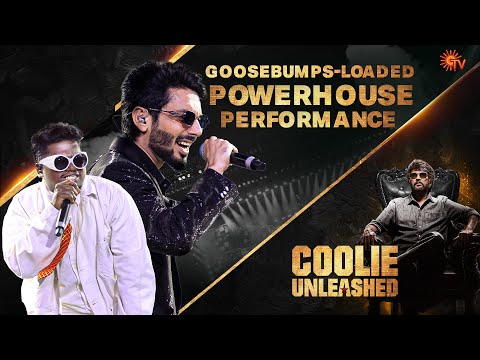 Powerhouse Performance by Anirudh | Coolie Unleashed | Sun TV