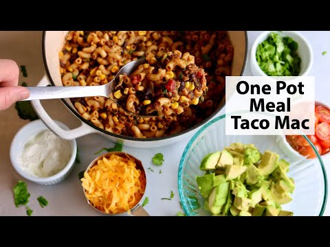 How to make TACO MAC | One Pot Meal | Easy Recipe