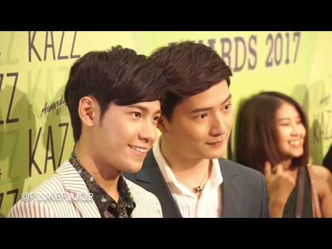 170522 คริส พีรวัส + สิงโต ปราชญา #SotusTheSeries - สัมภาษณ์ งาน #KazzAwards2017 @ CTW