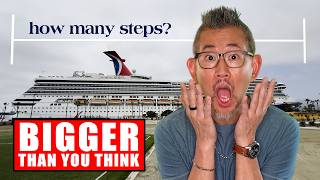 How Big Is This Cruise Ship? I Counted Every Step