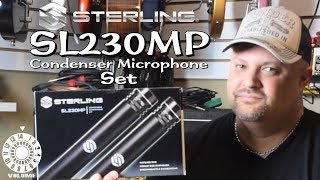 Video thumbnail for Sterling Audio SL230MP Condenser Microphone Set by Robert Jackson
