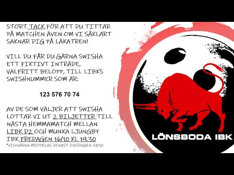 Lönsboda IBK - FBC Partille