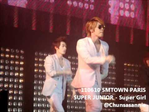 110610 SMTOWN Paris - SUPER JUNIOR (동해) - SUPER GIRL