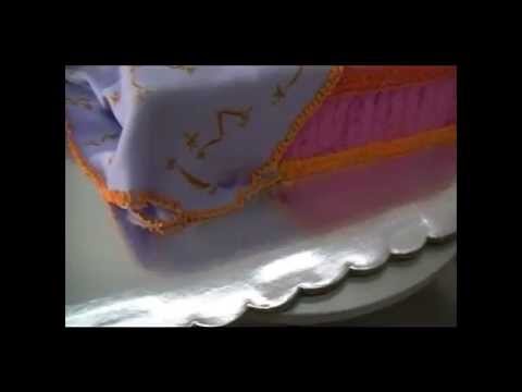 LuzMa CyR.-  Pastel en fondant 3D,  "Bella durmiente"