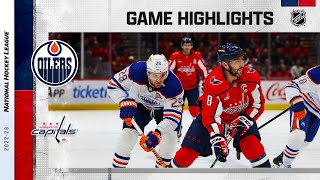 Oilers @ Capitals 11/7 | NHL Highlights 2022