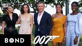 No Time to Die Interviews - Daniel Craig, Naomie Harris, Léa Seydoux, Ana de Armas, Lashana Lynch video