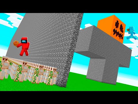 I trolled my enemy in a Super Mob Battle in Minecraft!