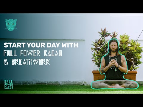 Breath work with Liam Browne of Full Power Cacao Start your day right!
