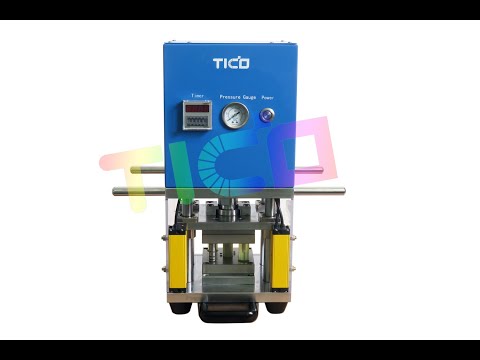 Electric disc cutter for coin cell