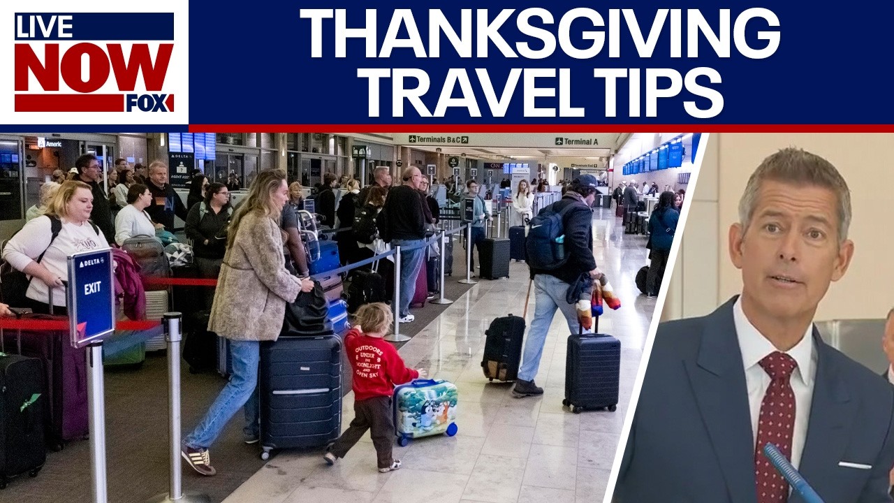 Sean Duffy gives Thanksgiving travel update, discusses 'civility' campaign