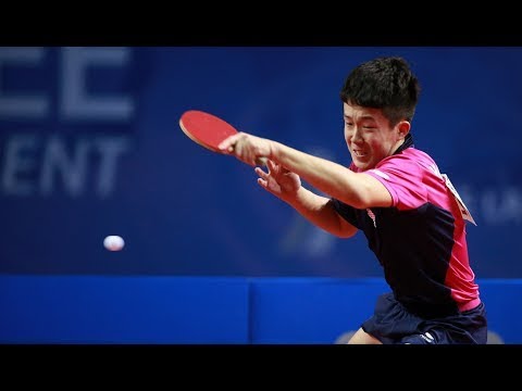 Wang Chuqin vs HUAMG Minha | Men's Team | Asian Youth Championship 2017 - VideoStudio
