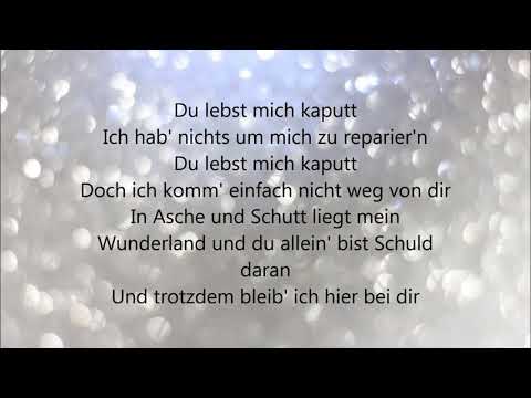 Du lebst mich kaputt - @LindaTeodosiuCom  ft. @Gentleman (lyric)