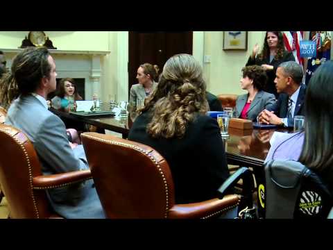 Youth with Disabilities Meet with President Obama