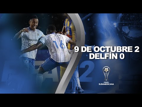 9 de Octubre vs. Delfín [2-0] | RESUMEN | CONMEBOL Sudamericana