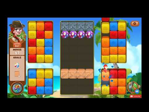 Lost Island Blast Adventure Level 847 NO BOOSTERS - A S GAMING