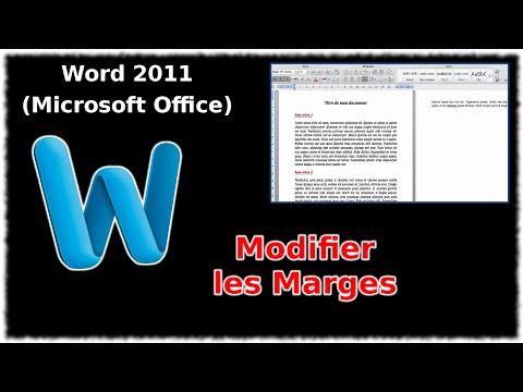 comment modifier les marges sur open office