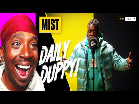 AMERICAN REACTS TO MIST - Daily Duppy | GRM Daily