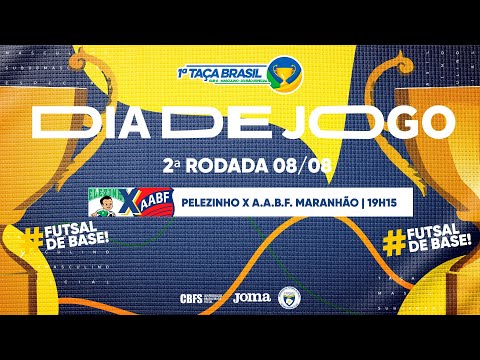 Taça Brasil Sub08 Masc. Divisão Especial | Pelezinho x A.A.B.F. Maranhão | 2ª Rodada | Ao Vivo