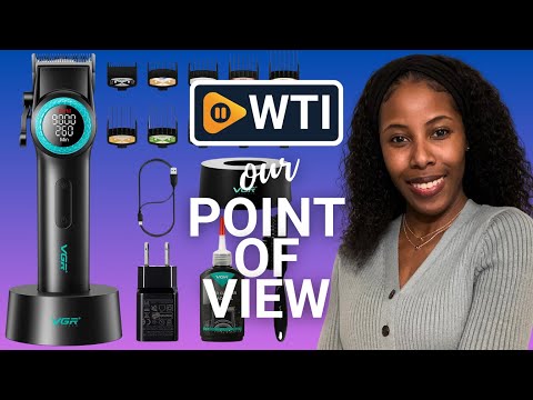 VGR 001 Professional Hair Clippers for Men - WTI product video review