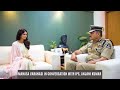 Manasa Varanasi Meets IPS Anjani Kumar To Spread Awareness About Child Abuse