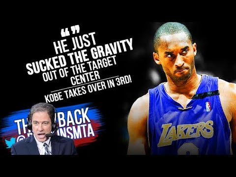 Kobe Bryant Full Highlight 2003 WCR1 Game 5 vs TWolves - 32 Pts, 3rd Quarter EXPLOSiON!