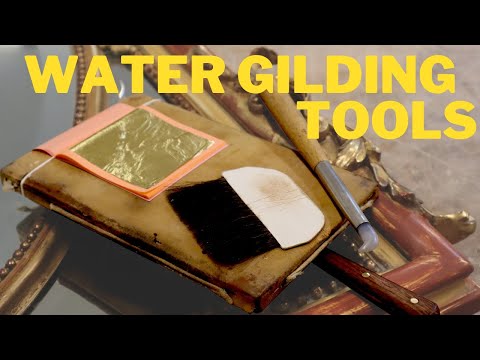 Basic water gilding tools