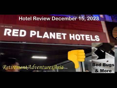 Red Planet Hotel, 2nd Road, Pattaya Thailand (Review) 4K