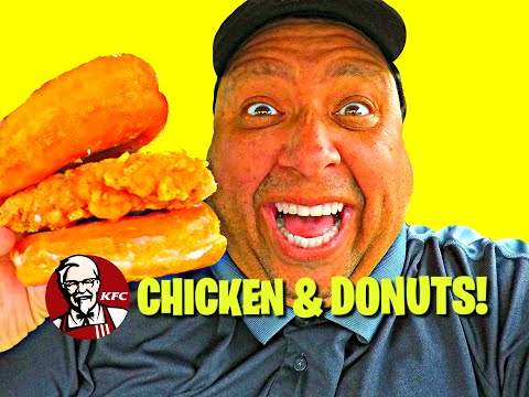 KFC® Chicken & Donuts REVIEW...It's Finger Lickin' Awesome!