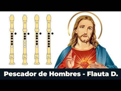 Men Fisherman in Sweet Flute - With Easy and EXPLAINED Animated NOTES