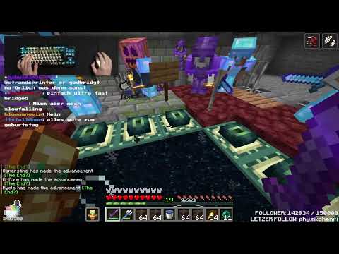 Wichtiger macht 500IQ MOVE im END (Er will als ERSTER die ELYTRA)