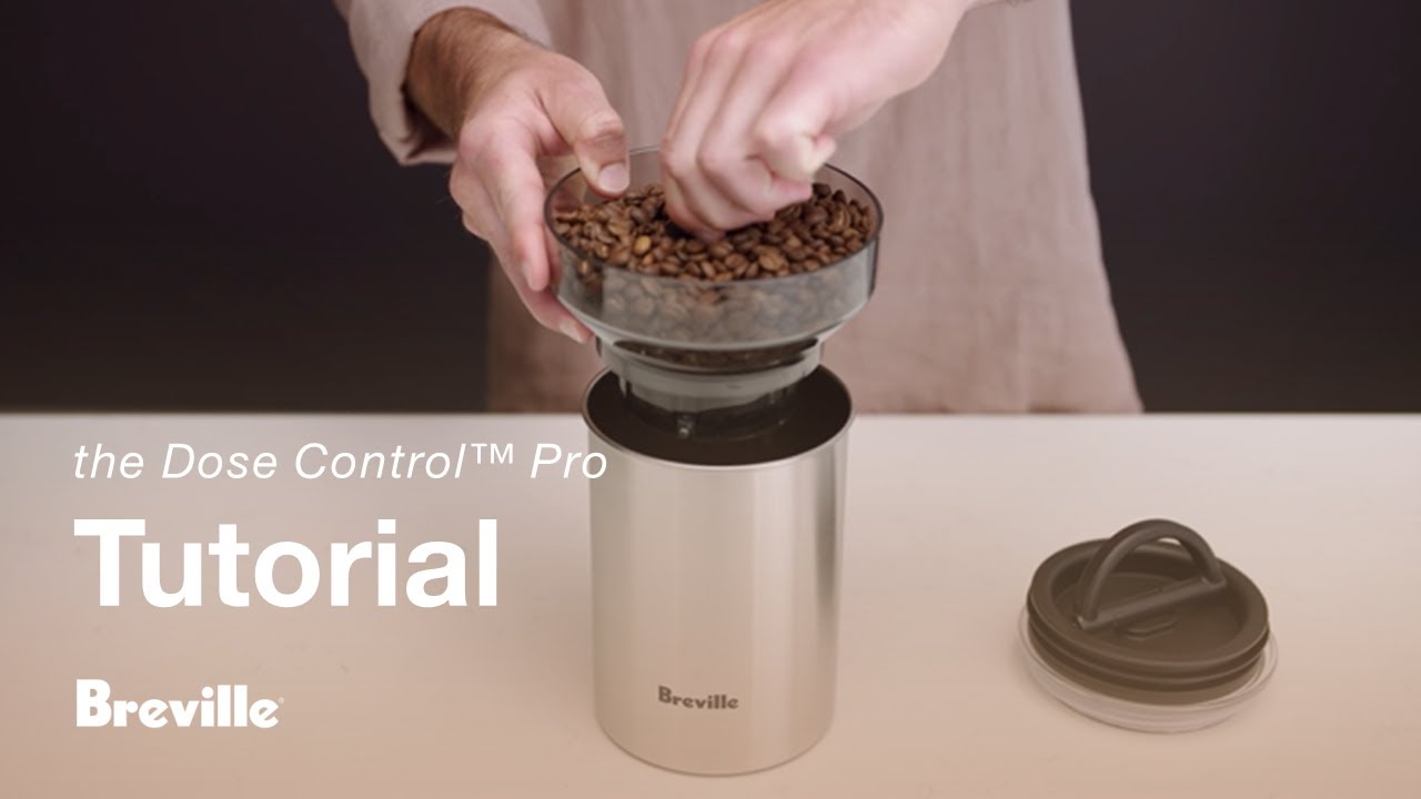 Breville coffee guide tutorial - How to store beans
