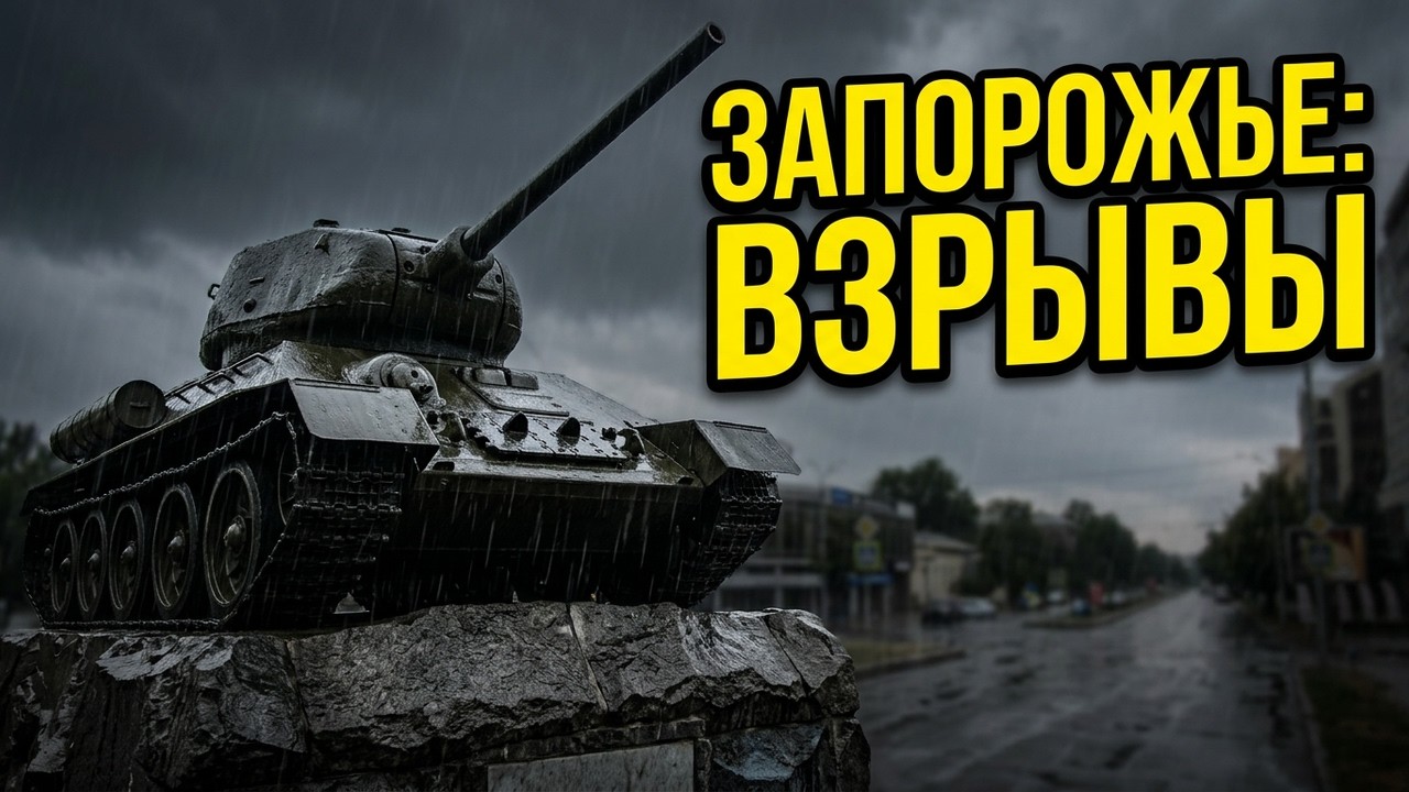 Запорожье ВЗРЫВЫ! !!!ПО ОБСТЕЛЯНОМУ ГОРОДУ 09.07.2026