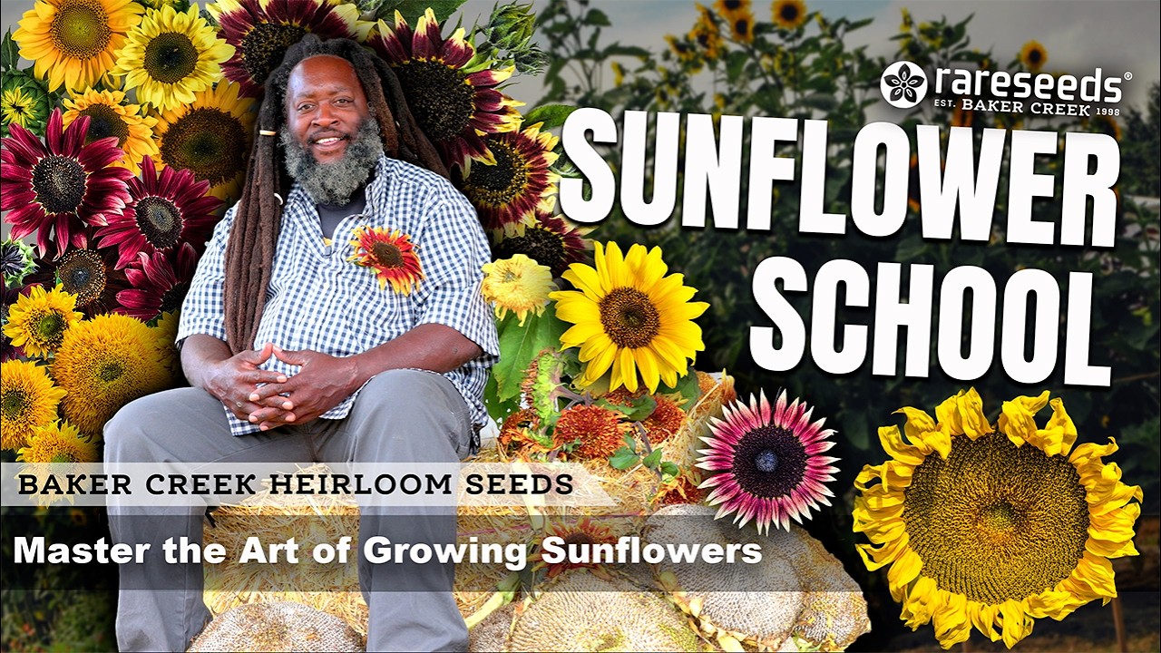 Sunflower School | Master the Art of Growing Sunflowers