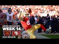 Chicago Bears Vs San Francisco 49ers 2024 Week 14 Game Highlights