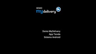 Demo App Tienda Plataforma MyDelivery