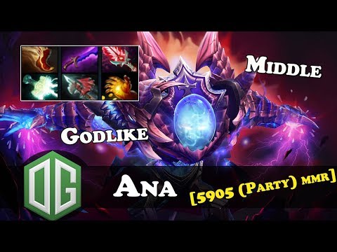 Ana - Arc Warden [5900 MMR Party] | Dota 2 | Patch  7.06е