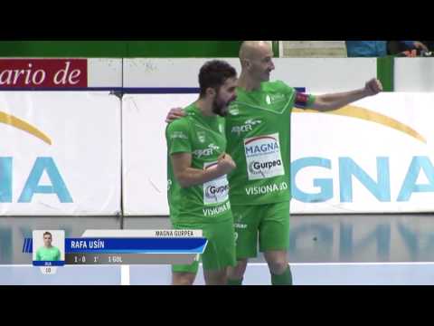 Gol Rafa Usín (1-0) Magna Gurpea - Plásticos Romero Cartagena. 1Div, J16
