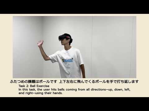 複合現実技術を活用したバランス測定