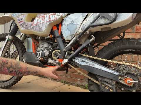Swiftkicker installed on KTM 500EXC