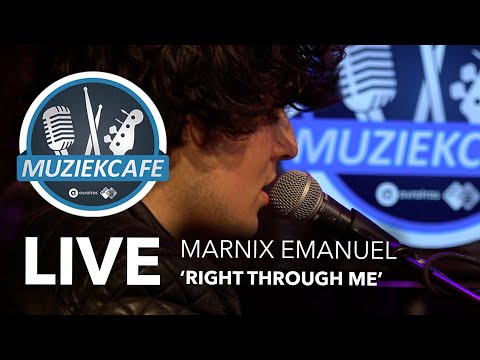 Marnix Emanuel - 'Right Through Me' live bij Muziekcafé