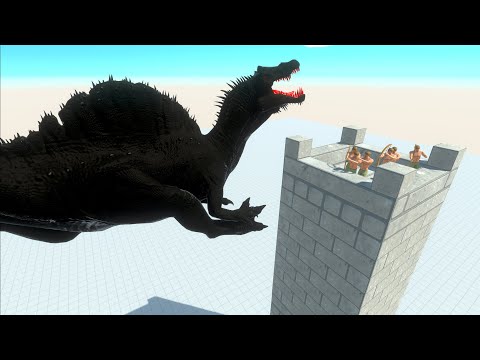 VARIOUS UNITS JUMPS ATTACKS - Animal Revolt Battle Simulator