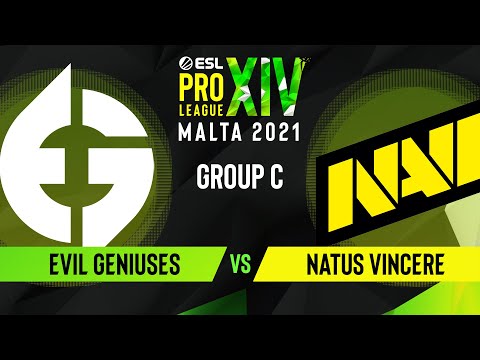 CS:GO - Natus Vincere vs. Evil Geniuses [Nuke] Map 2 - ESL Pro League Season 14 - Group C