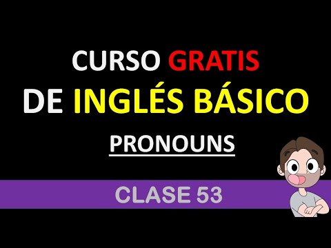 Lesson 53: Pronouns / FREE ENGLISH COURSE / I'M MIGUEL LANGUAGES