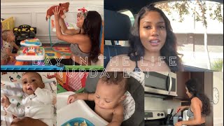 DAY IN THE LIFE WITH A BABY| UPDATED| VLOGMAS| THE MCKENZIES