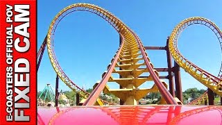 preview picture of video 'Goudurix Parc Asterix - Roller Coaster POV On Ride MK 1200 Vekoma (Theme Park France)'