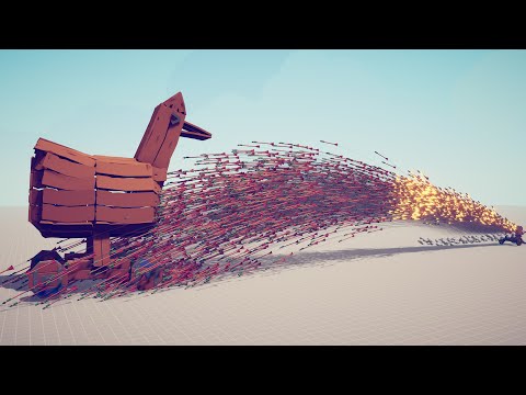 TROJAN CHICKEN vs EVERY GOD - Totally Accurate Battle Simulator