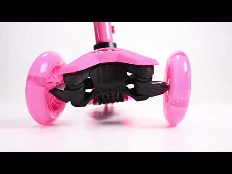 Video de Monopatín 4 ruedas Rash Rosa