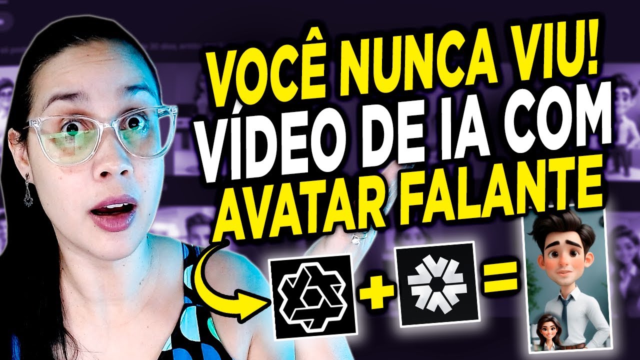 🌱 Faça VIDEOS VIRAIS de IA com AVATAR FALANTE (AI Chatmax + Hedra) 100% Grátis!!