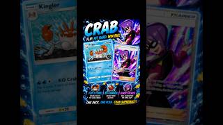 King Crab. Day 188 to 151 subs! #pokemon #pokemonchannel #pokemontcgpocket #daily #shorts
